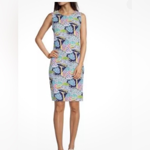 J. McLaughlin Dresses & Skirts - J McLaughlin Sophia Dress Womens Size Medium Sleeveless Knit‎ Multicolor